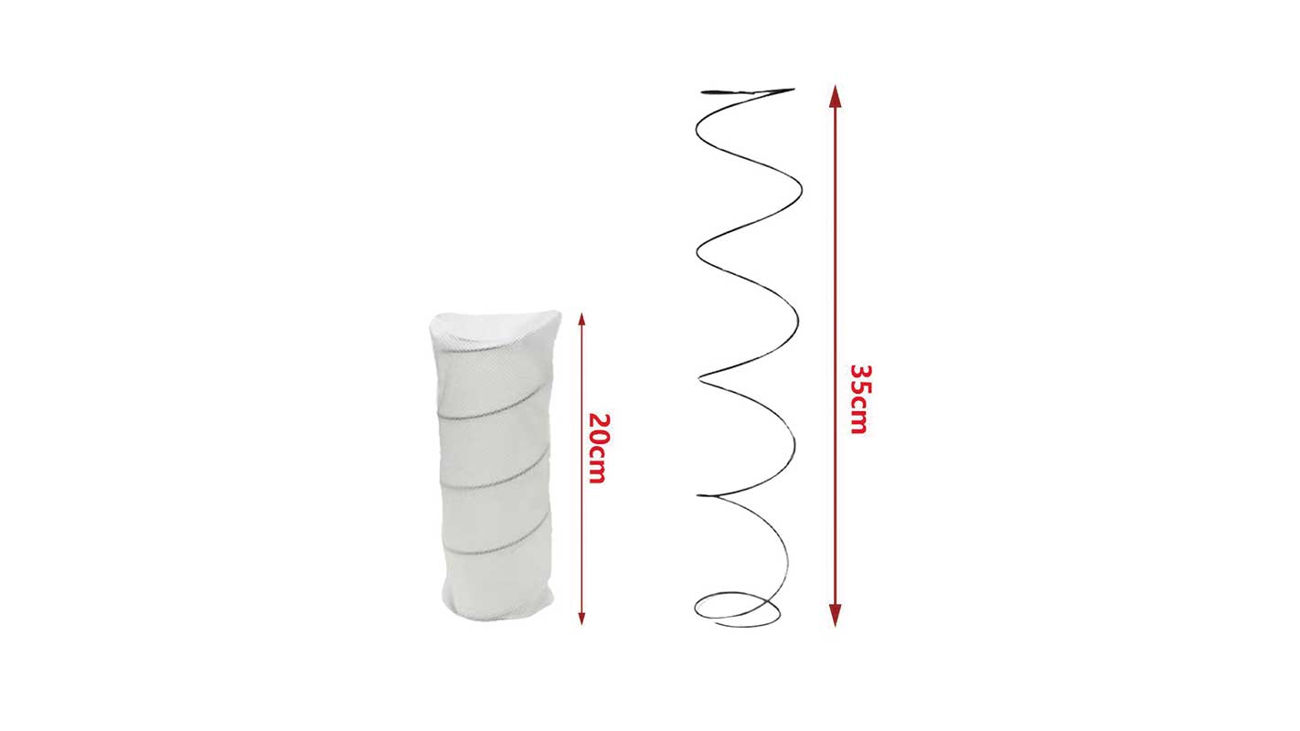 Máquina de mola de bolso automática de alta compressão
