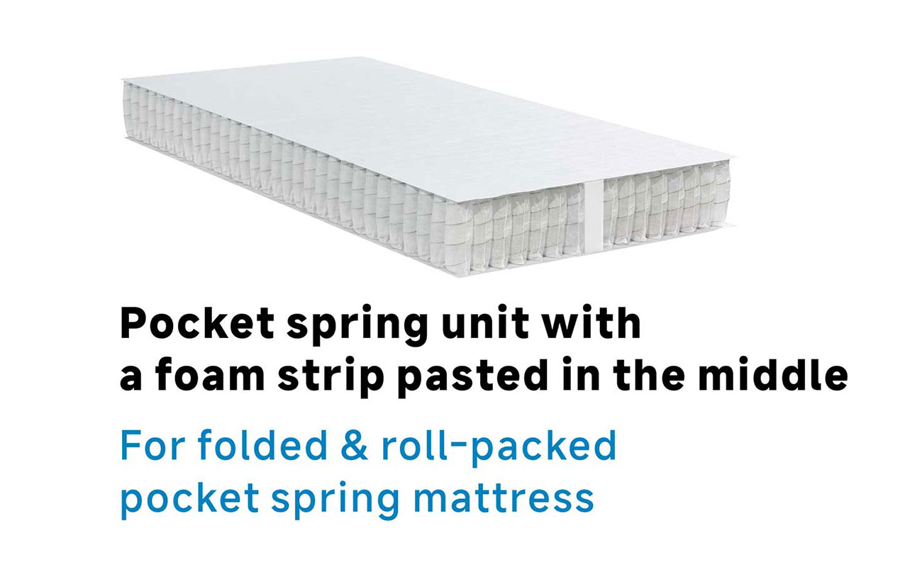 Máquina de montagem de mola de bolso automática de alta velocidade