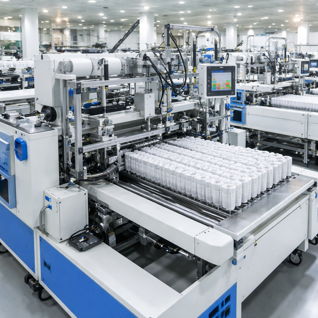 Como escolher as melhores m&aacute;quinas de montagem de molas ensacadas